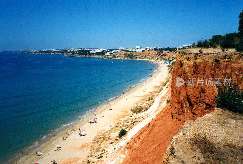 Praia Da Falesia, Algarve，葡萄牙